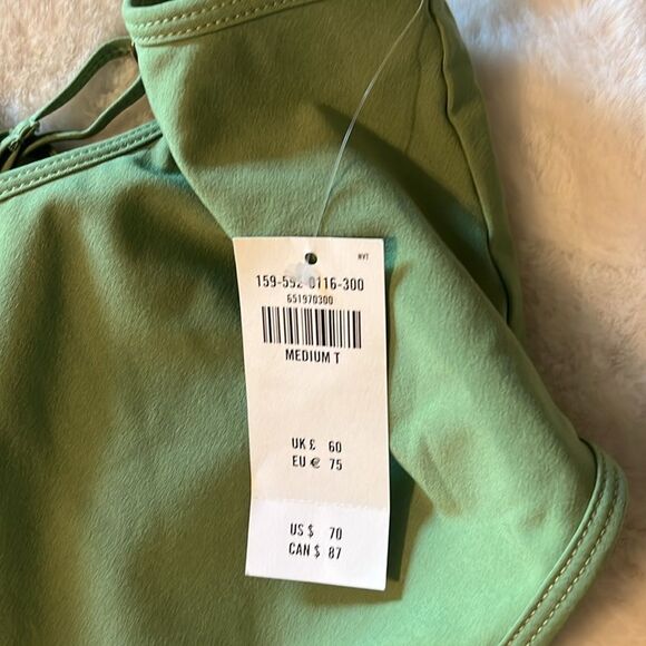 New! Abercrombie & Fitch Traveler Athletic Dress Green w/ built- in shorts NWT - Picture 8 of 15